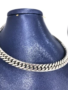 گردنبند کارتیل نقره ای