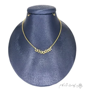 گردنبند طرح ستاره