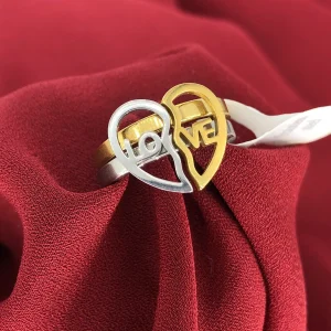 ست انگشتر دوستی طرح love