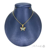 گردنبند چشم و نظر طرح پروانه