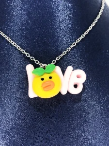 گردنبند فانتزی بچگانه طرح love