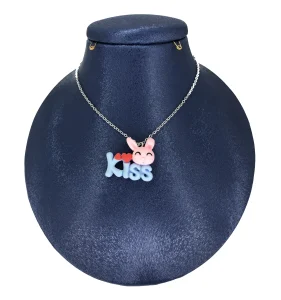 گردنبند فانتزی بچگانه طرح Kiss