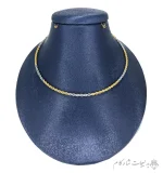 گردنبند طرح طنابی