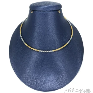 گردنبند طرح طنابی