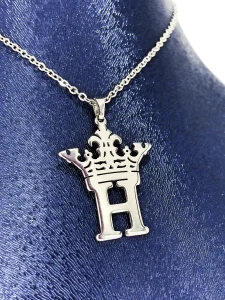 گردنبند طرح H