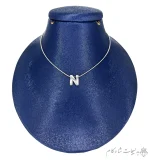 گردنبند مینیمال طرح حرف N